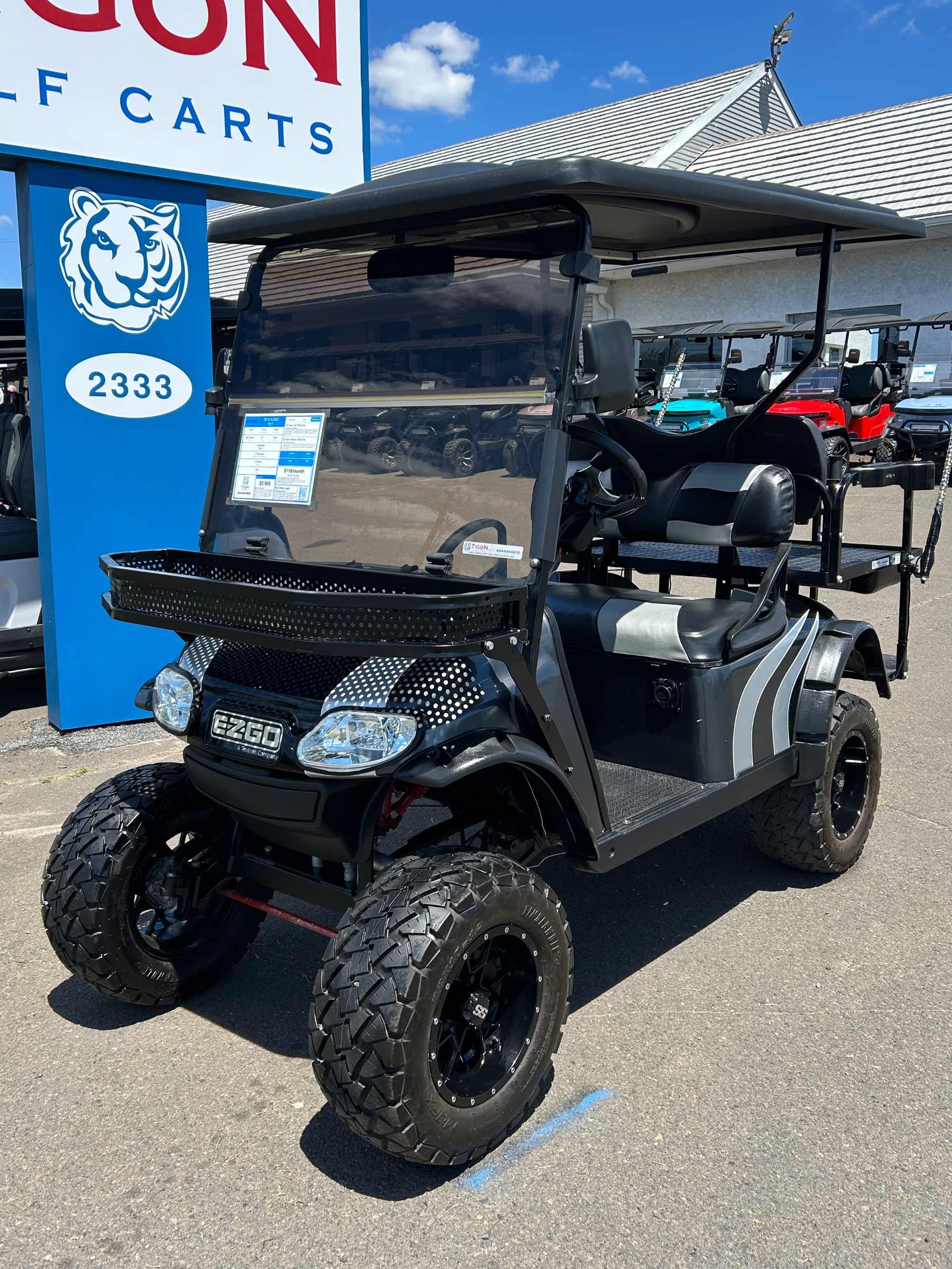 2015 EZGO TXT Golf Cart in Black