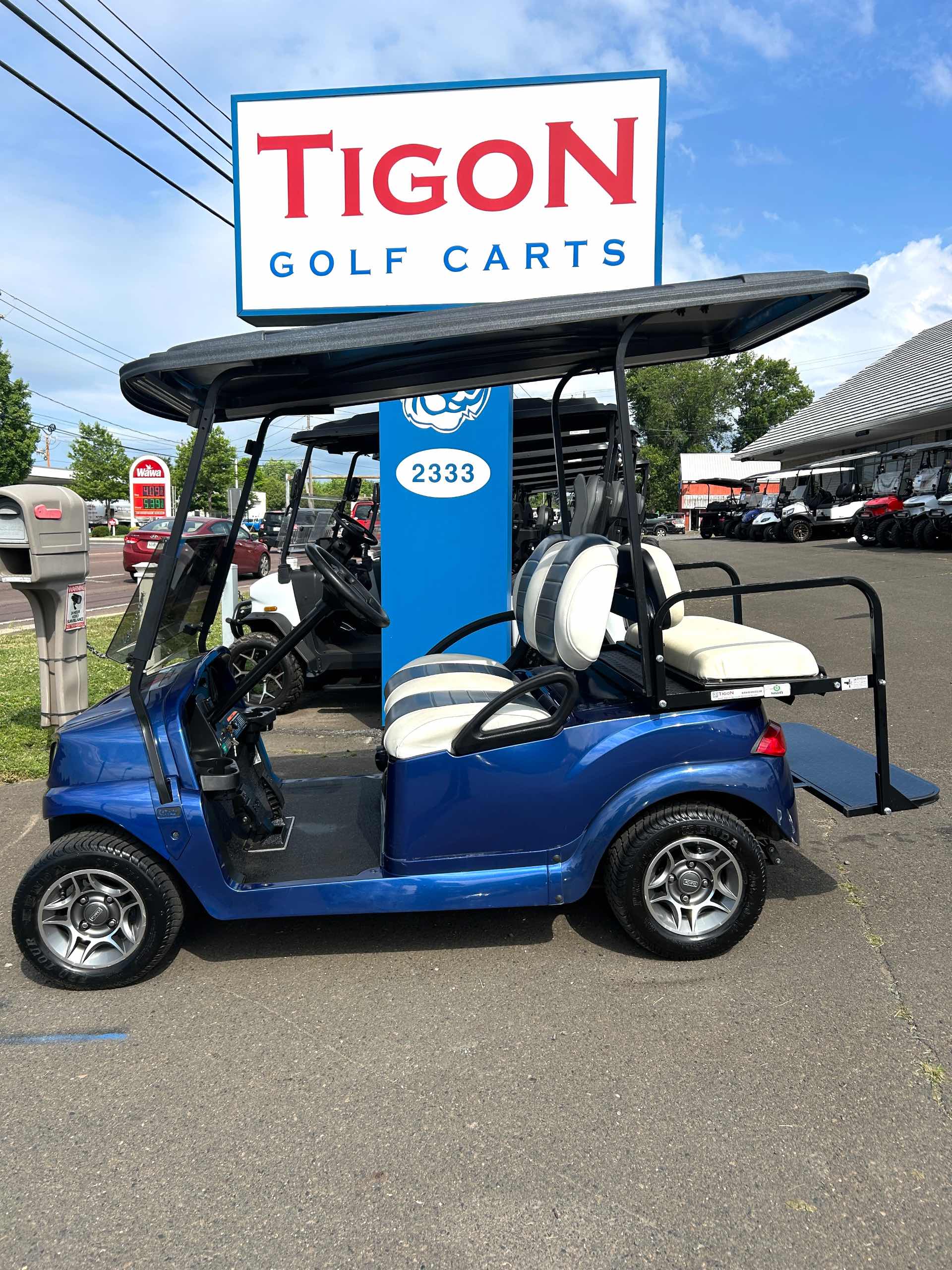 2019 Club Car Tempo Blue image 2