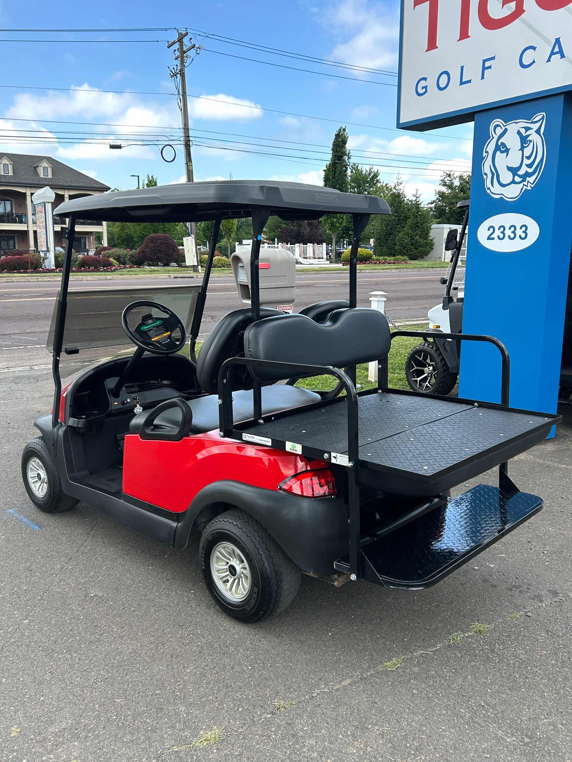2019 Club Car Precedent Red golf cart in Red — photo 3 of 4, South Bend, IN