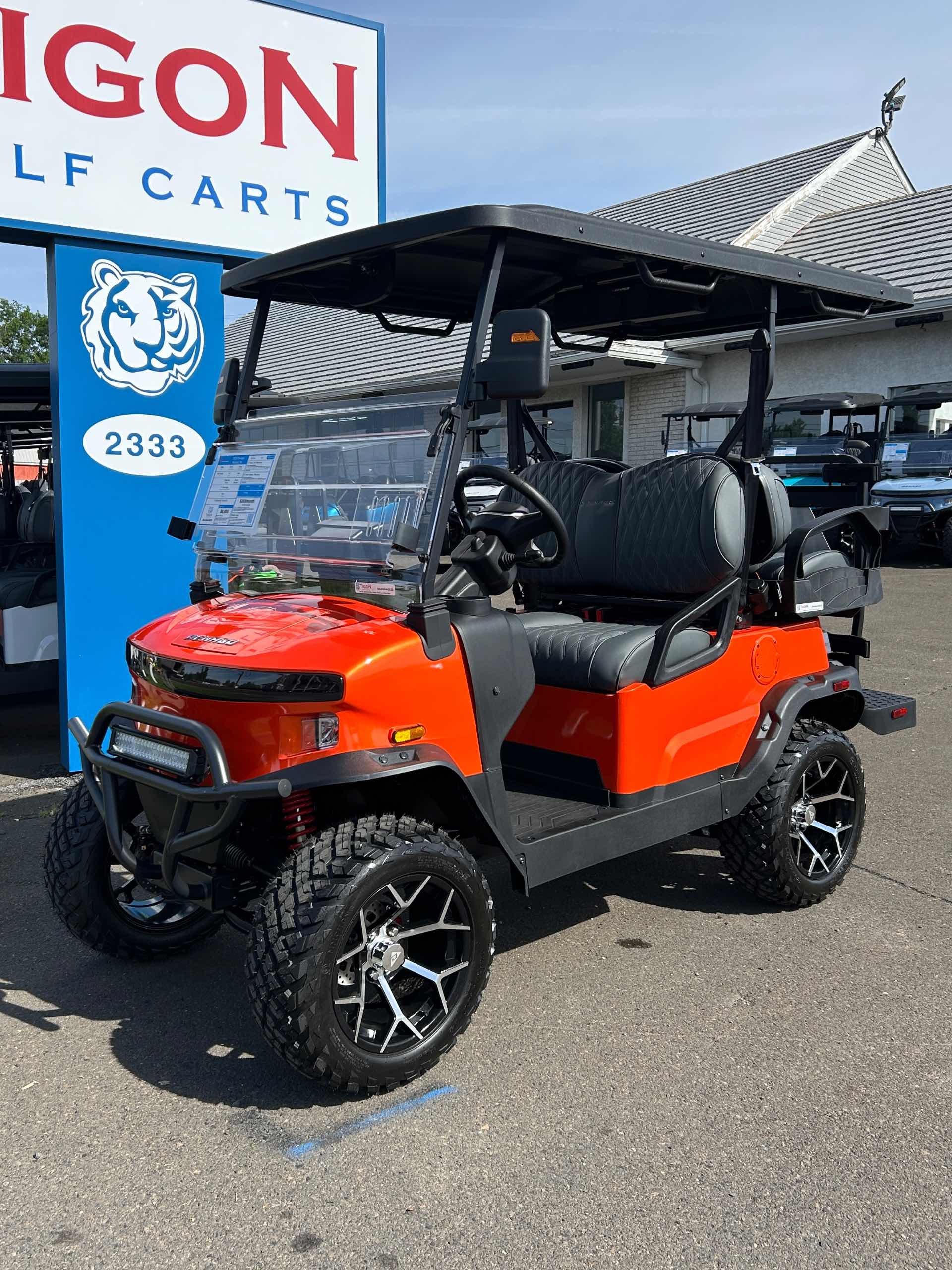 2026 Denago Nomad XL Golf Cart in Lava