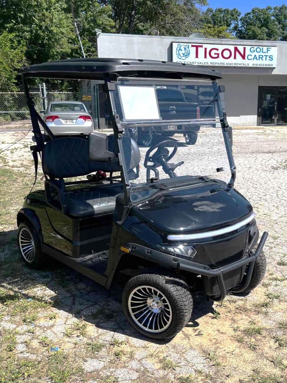 2026 Denago Scout 2 Golf Cart in Black