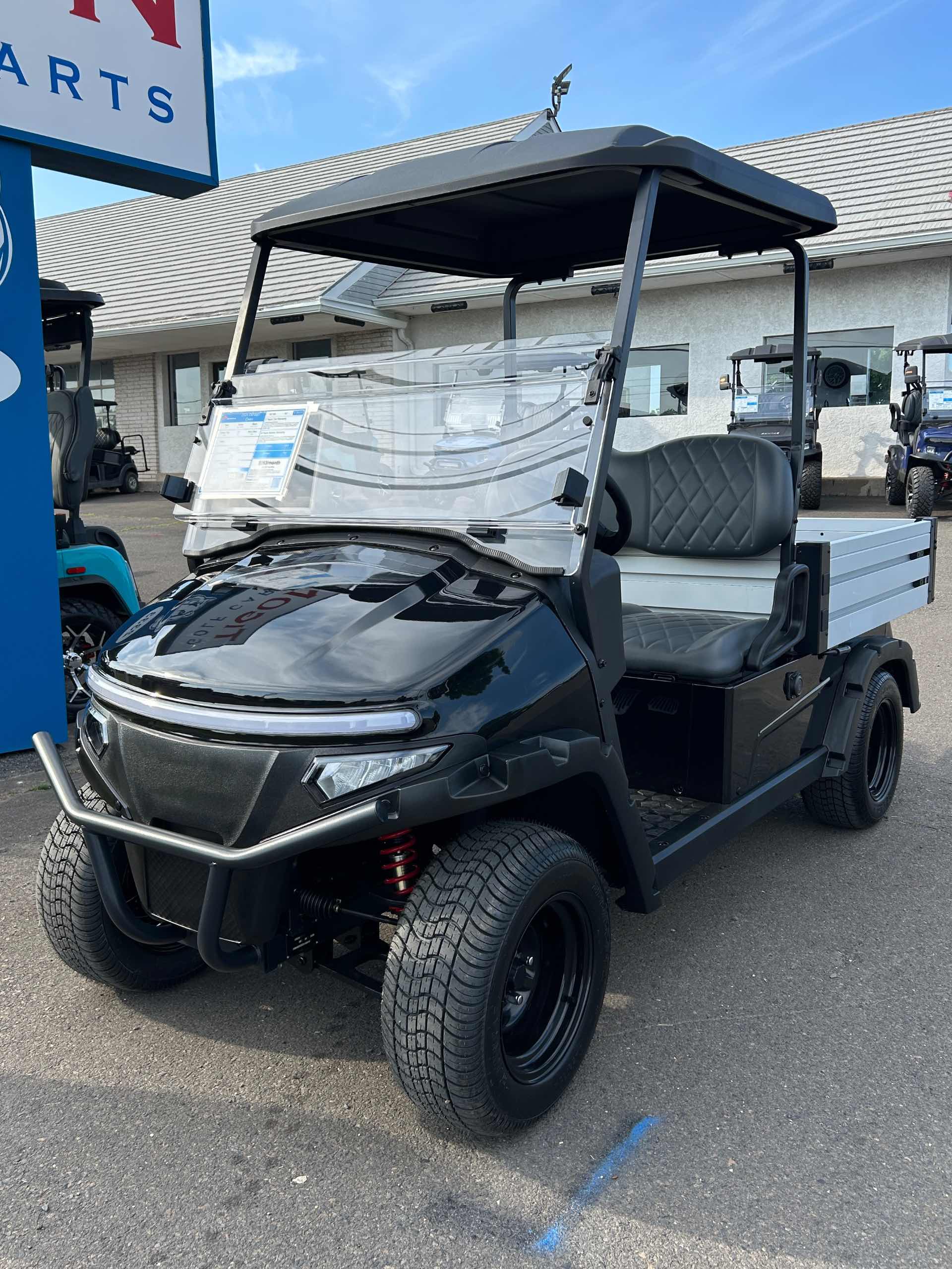 2026 Denago Oxen Golf Cart in Black for sale at TIGON Hatfield, PA