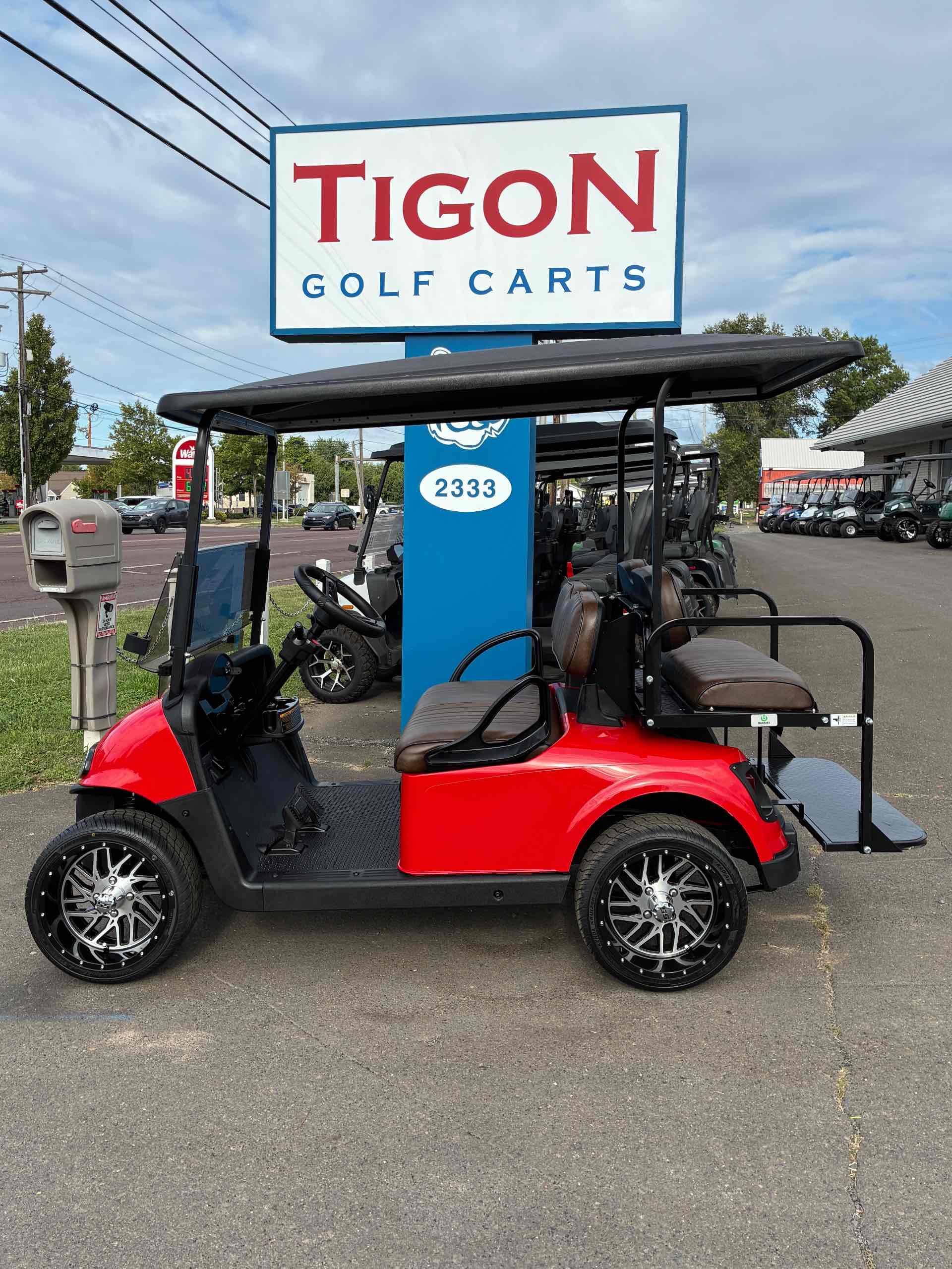 2021 EZGO RXV Red image 2