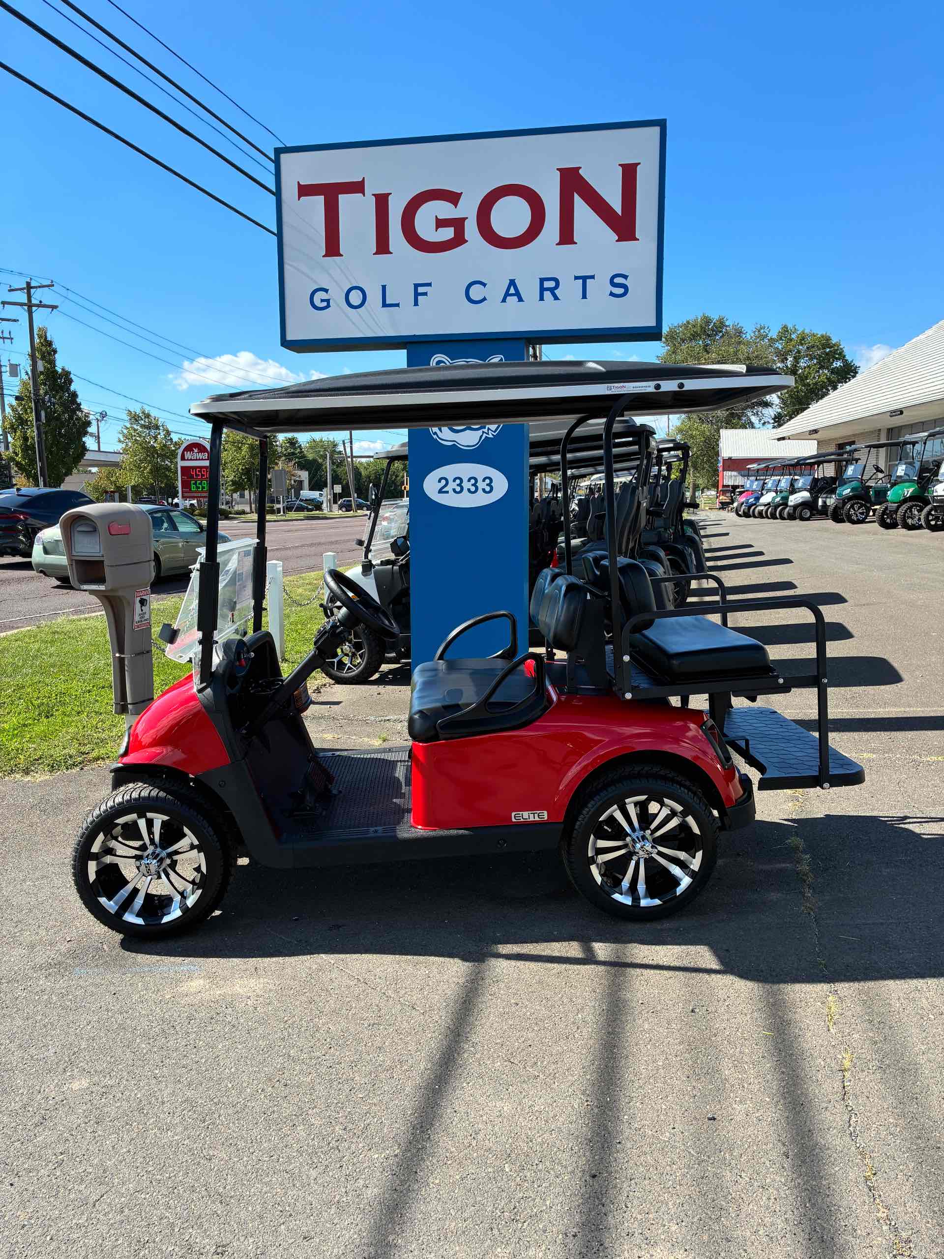2021 EZGO RXV Red image 2