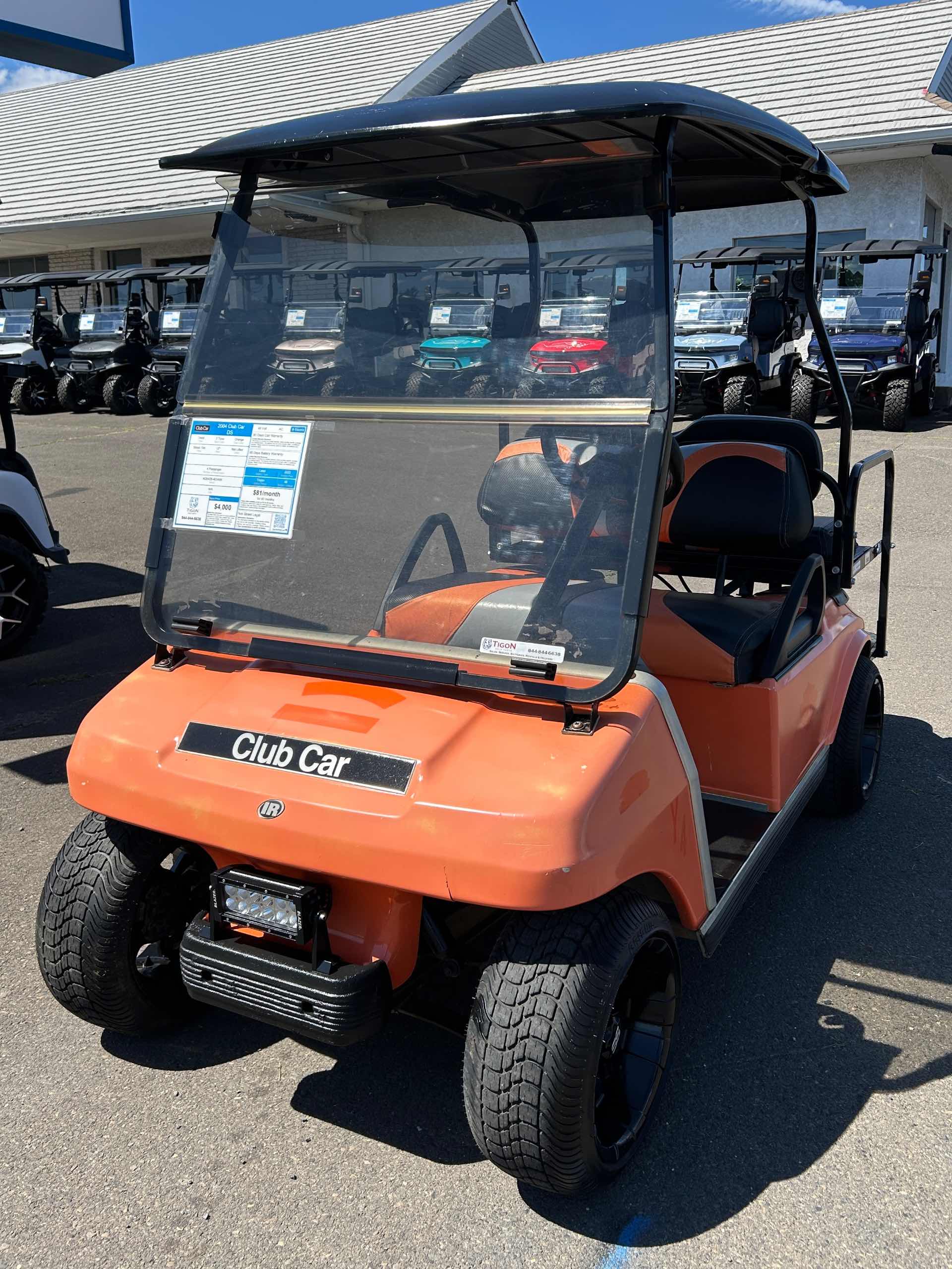 Used 2004 Club Car DS Golf Cart in Orange for sale at TIGON Hatfield, PA