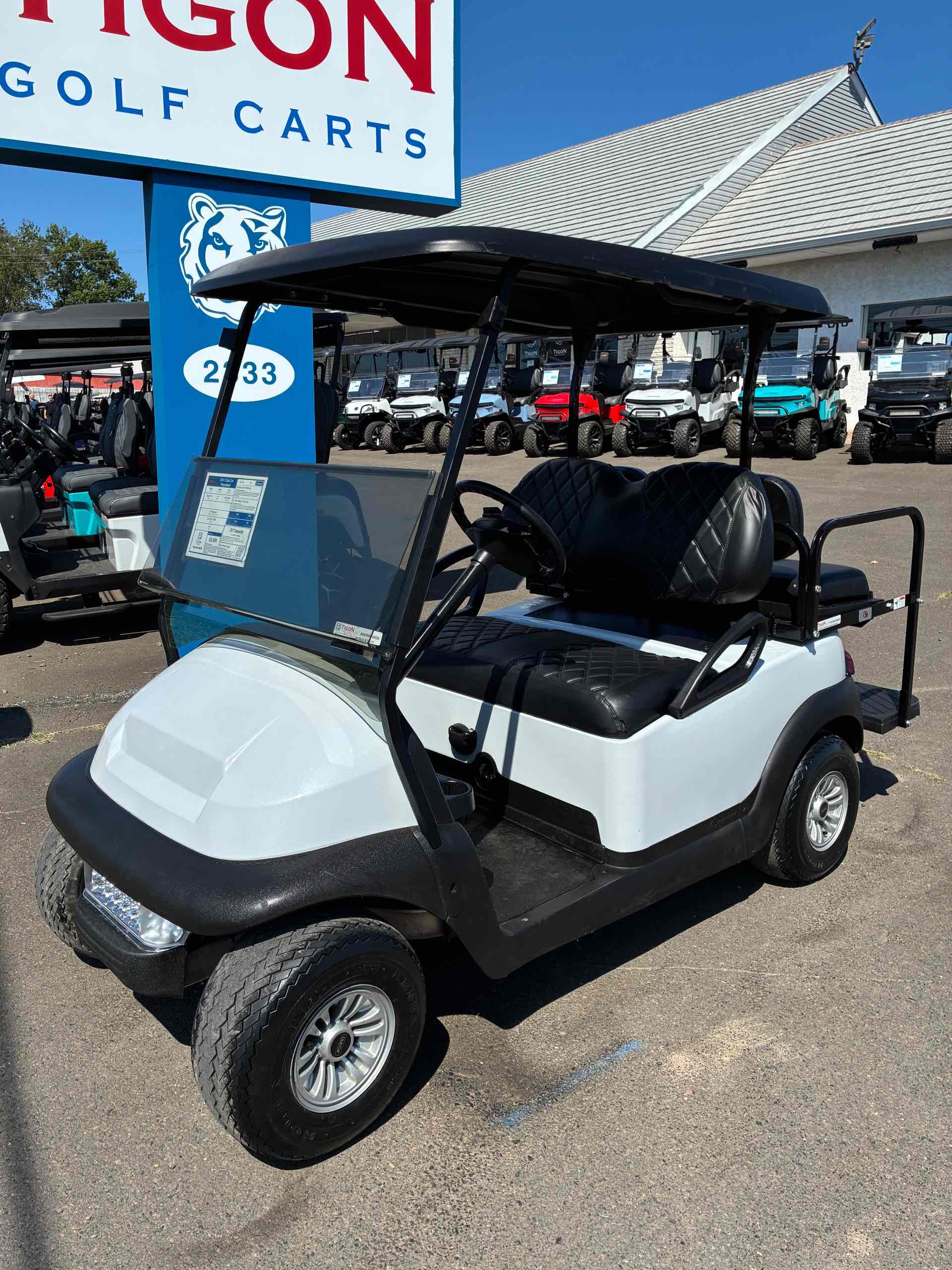 2017 Club Car Precedent Gray