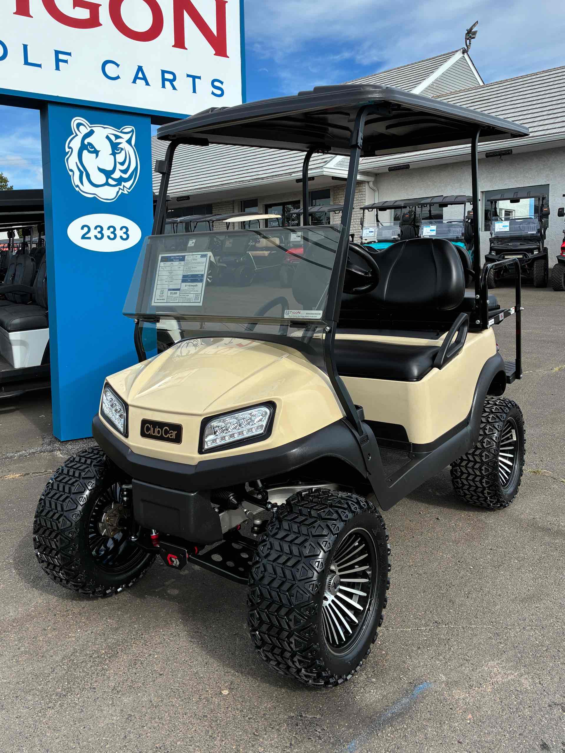 2021 Club Car Tempo Beige