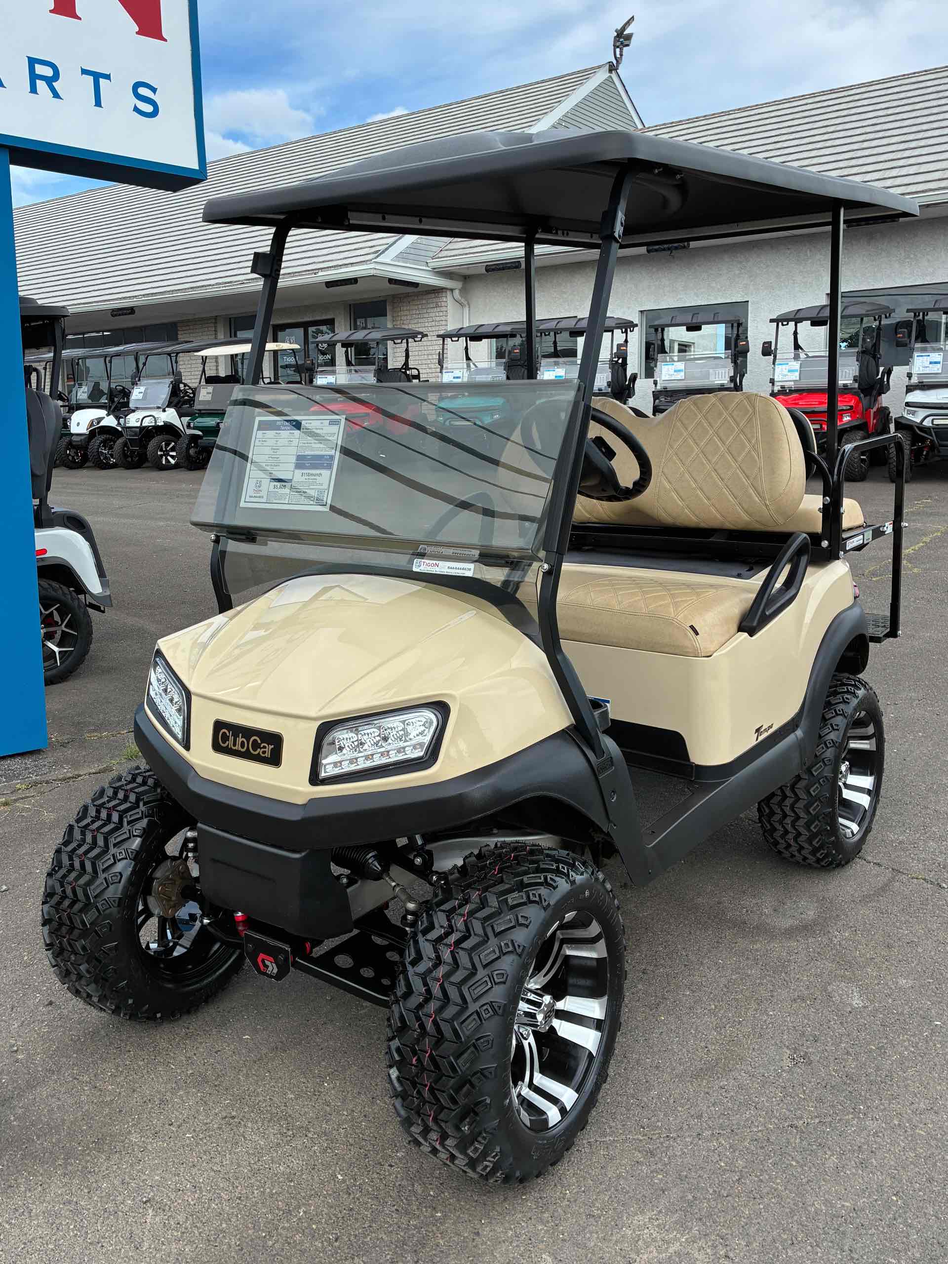 2021 Club Car Tempo Beige