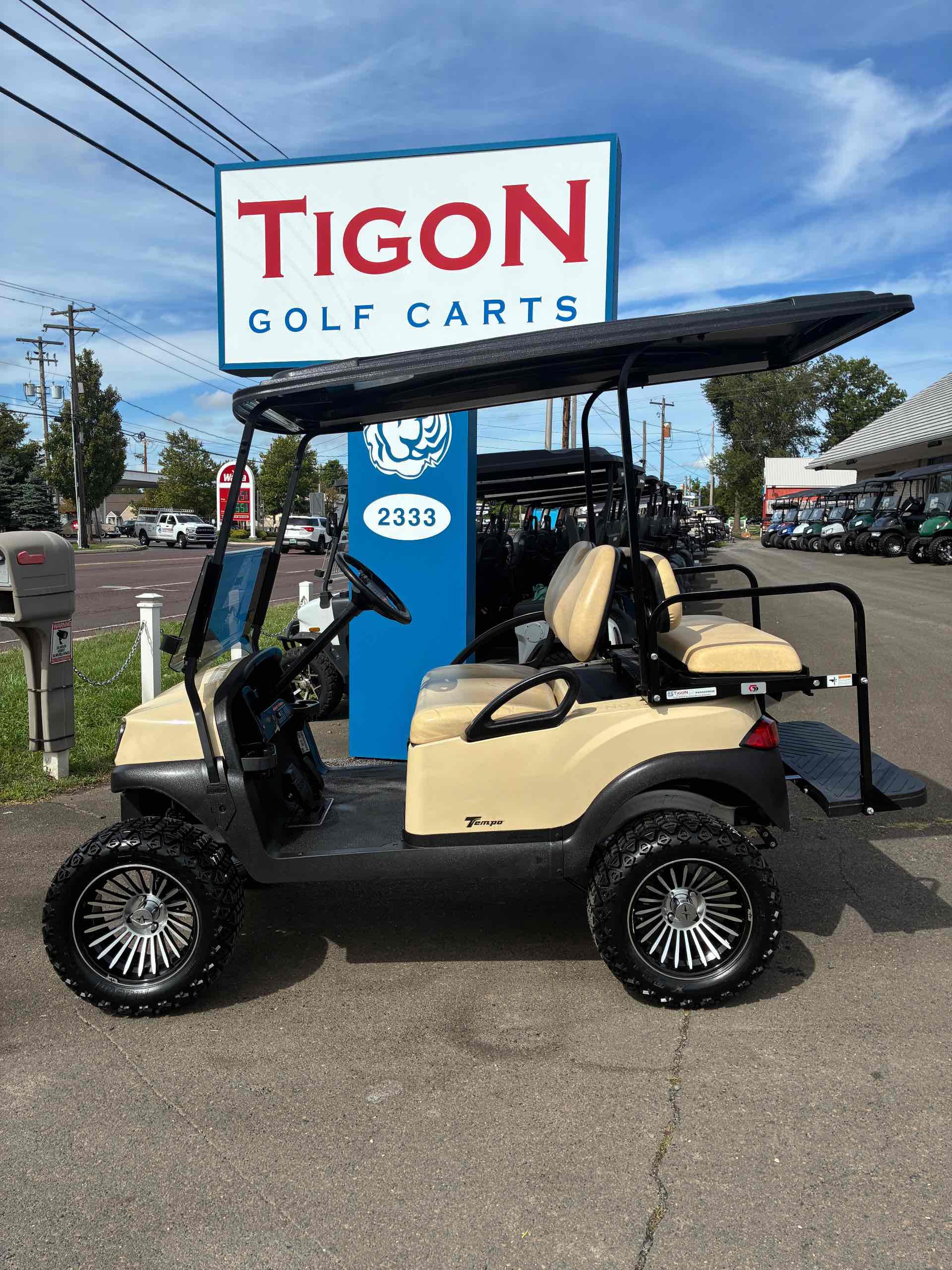 2021 Club Car Tempo Beige image 2