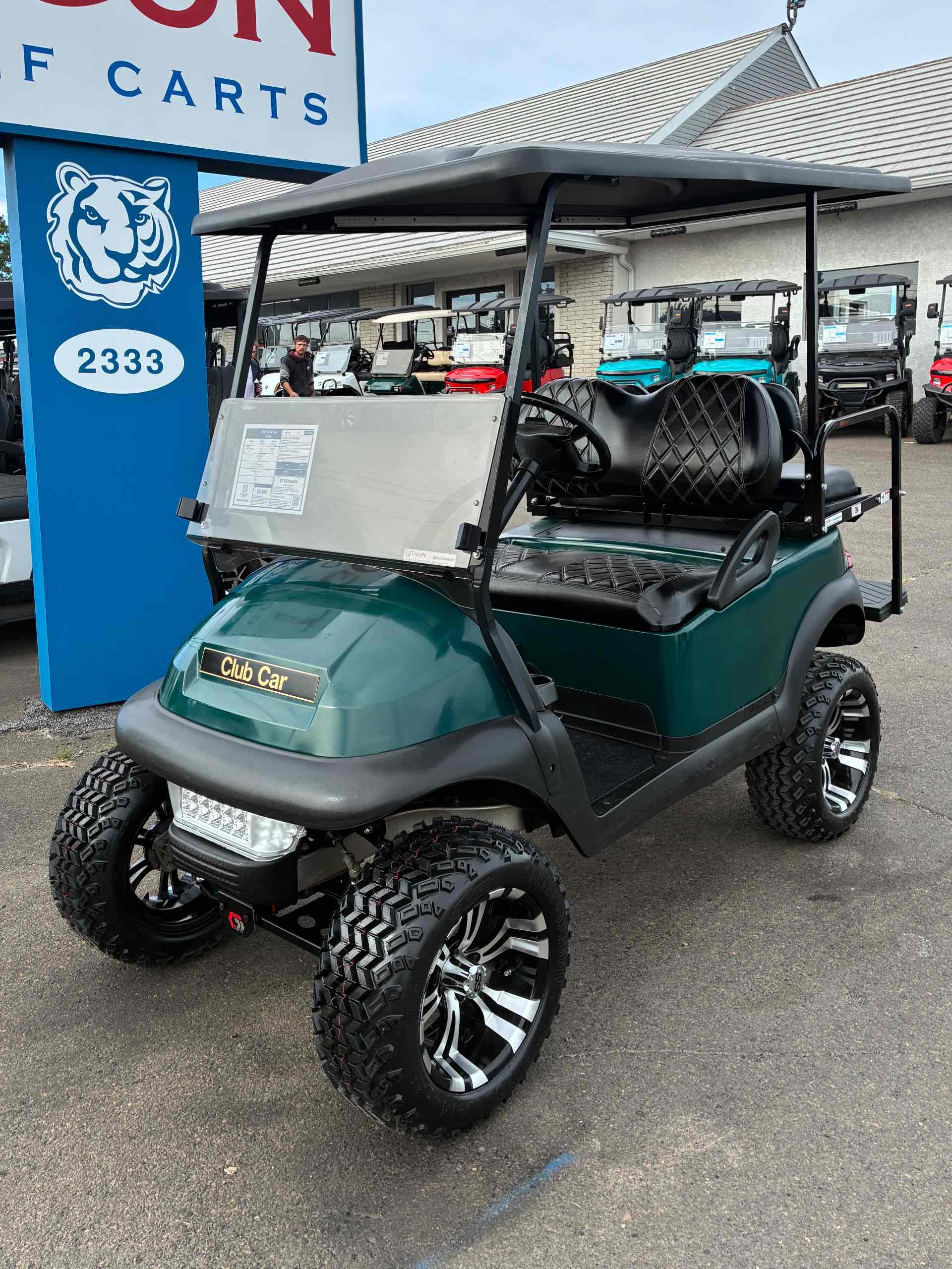 2010 Club Car Precedent Green
