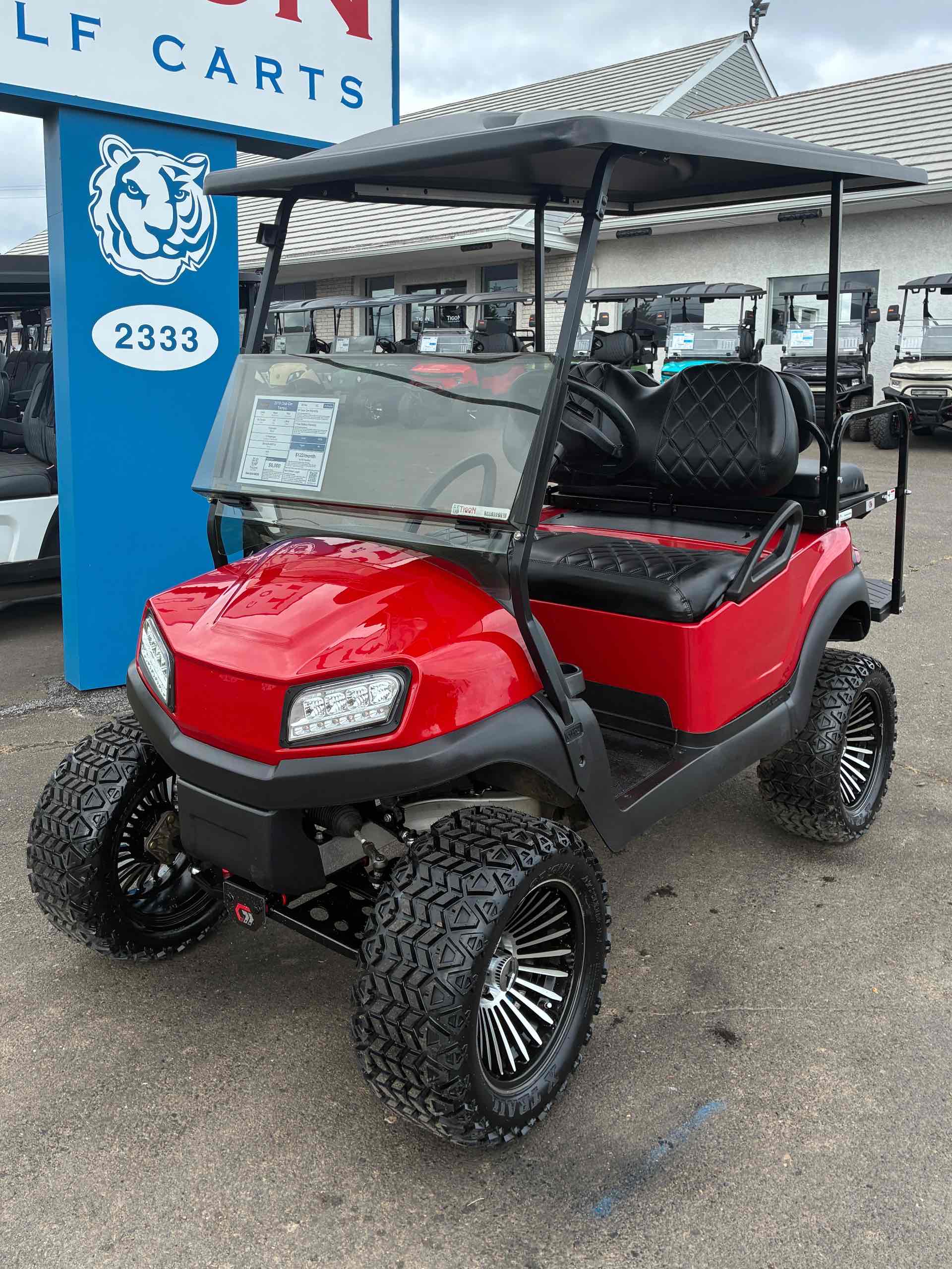 2019 Club Car Tempo Red