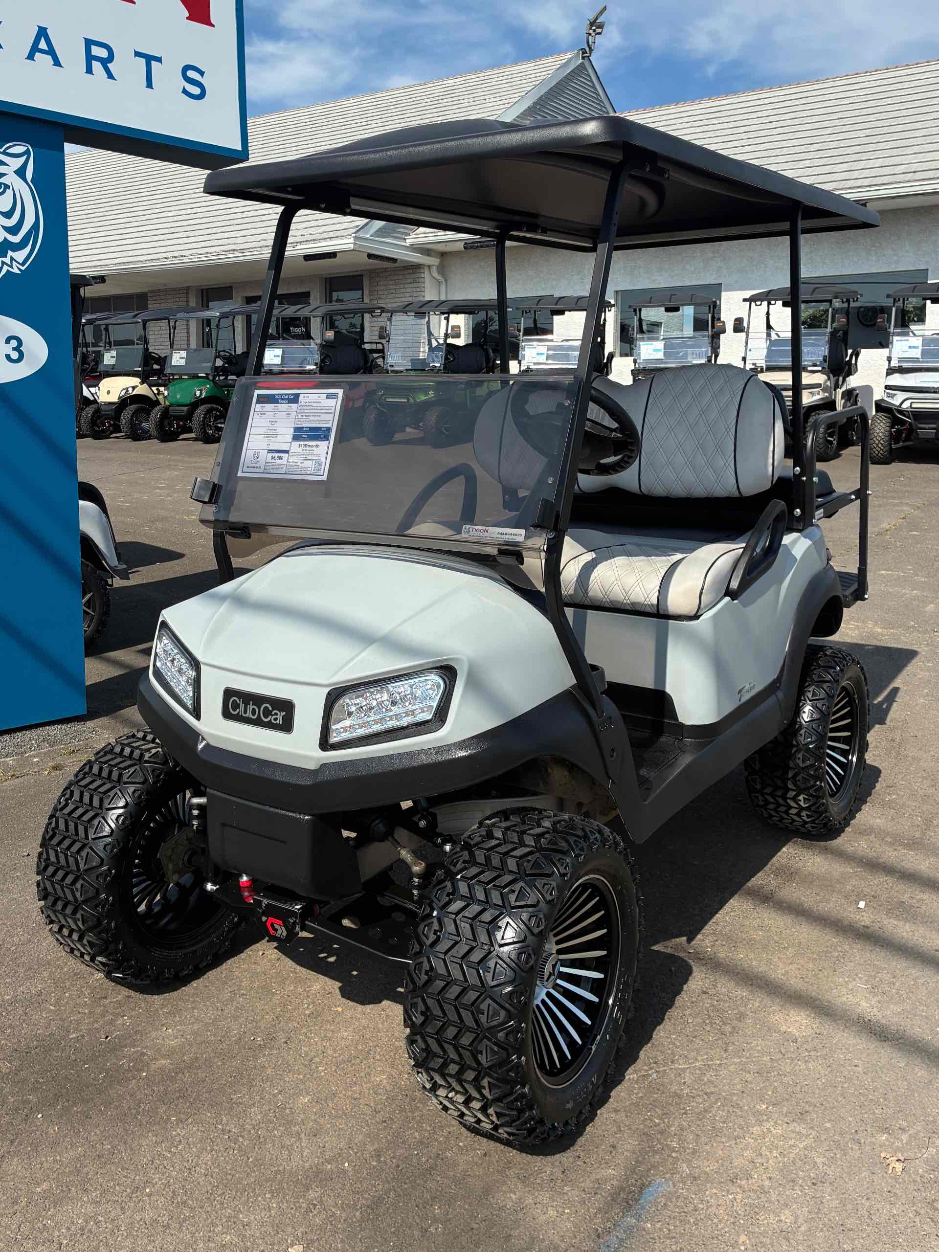 2022 Club Car Tempo Gray