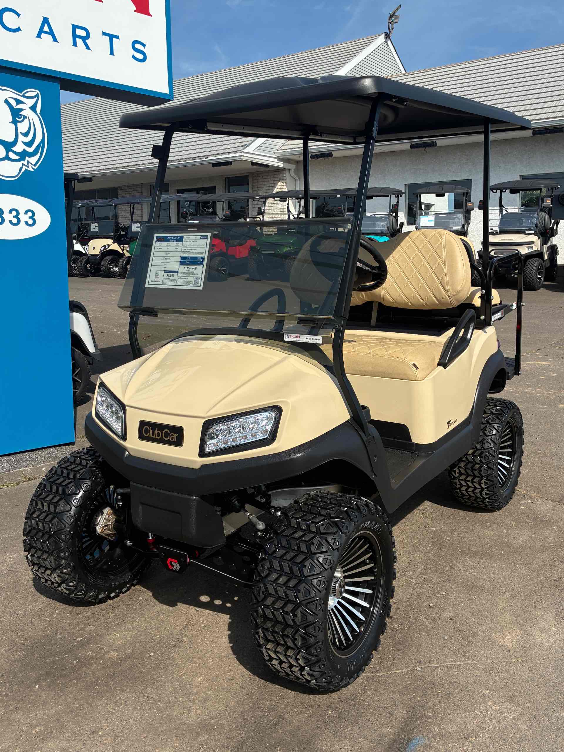 2021 Club Car Tempo Beige