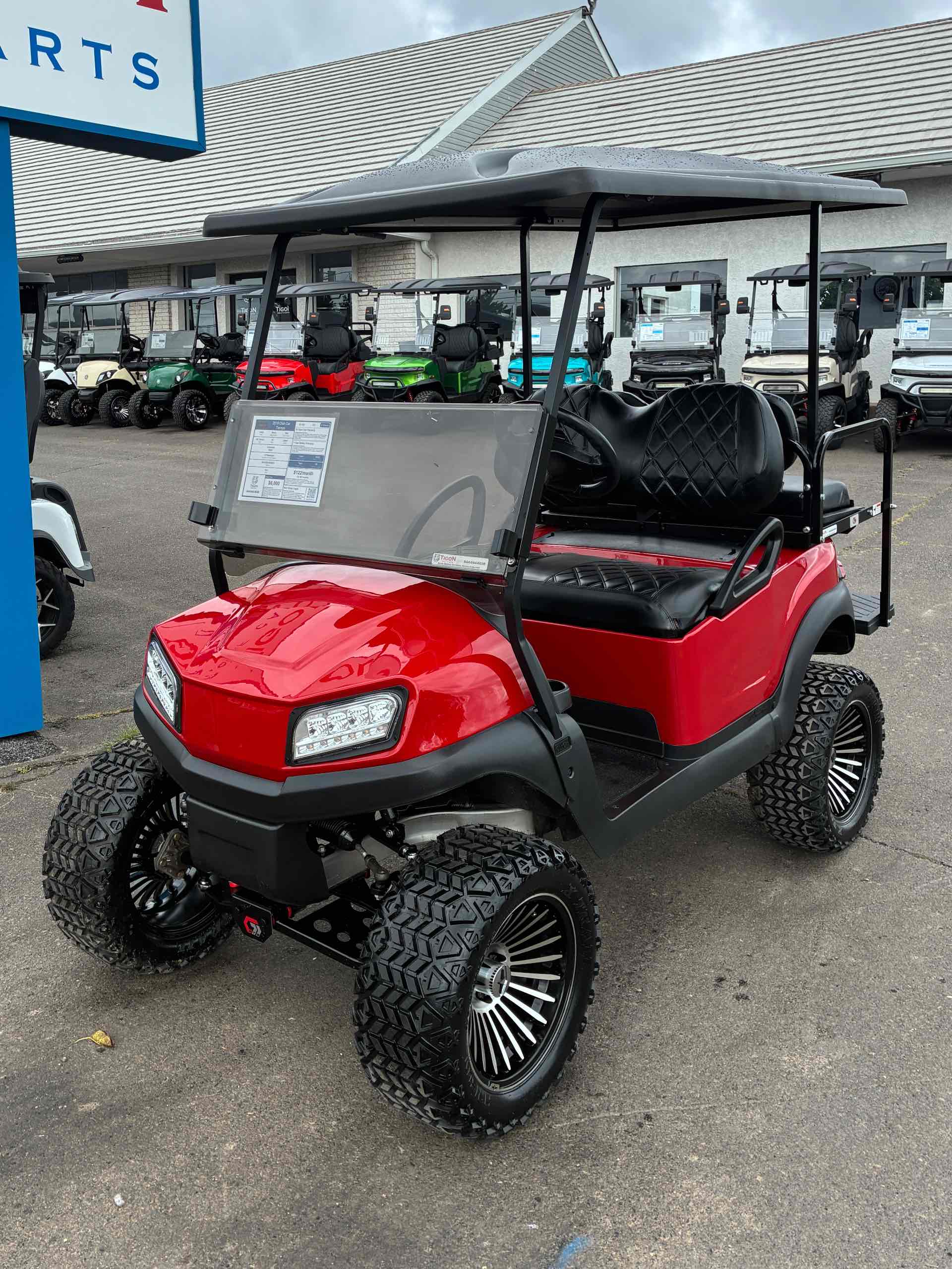 2019 Club Car Tempo Red