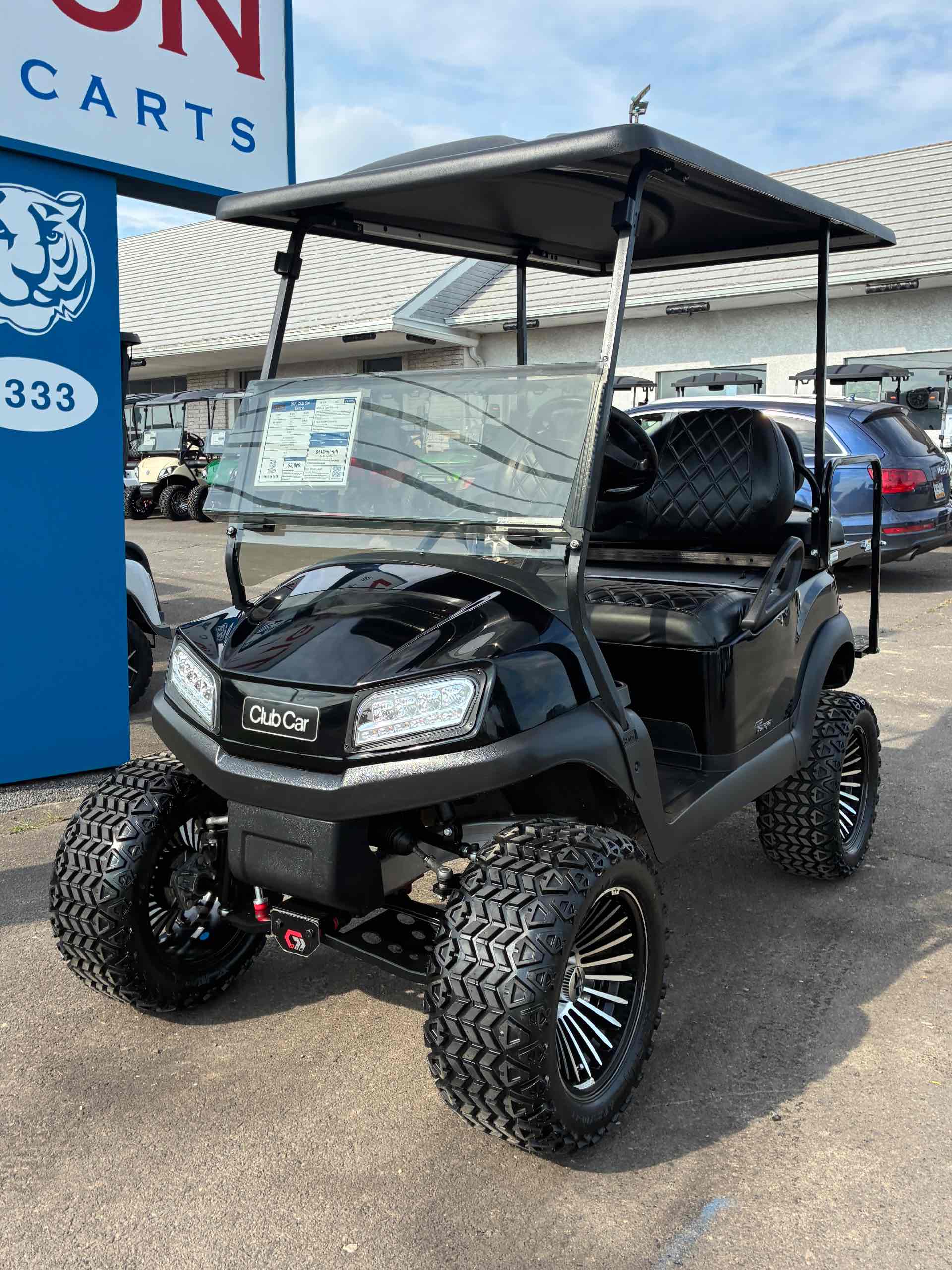 2020 Club Car Tempo Black