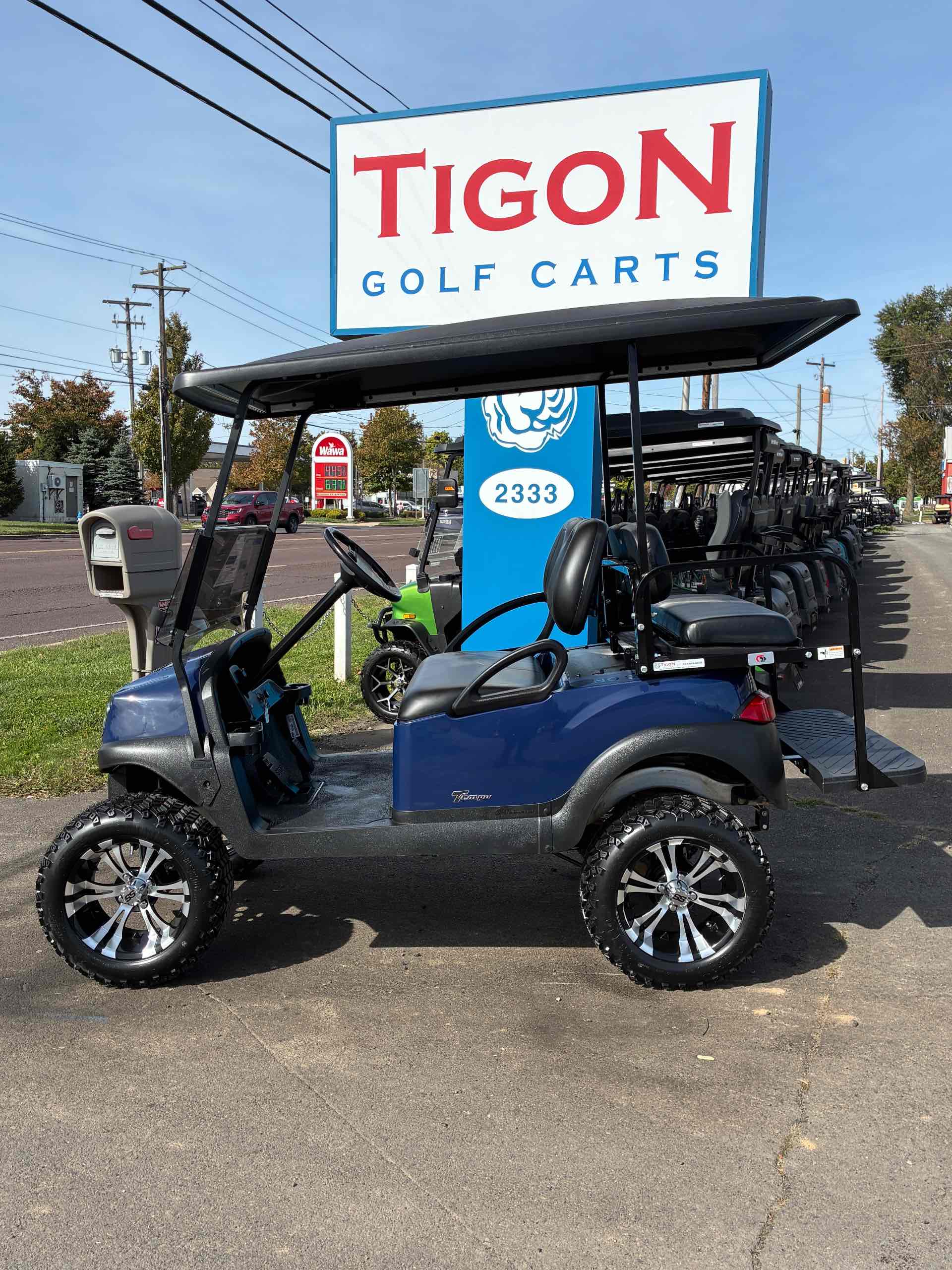2019 Club Car Tempo Blue image 2