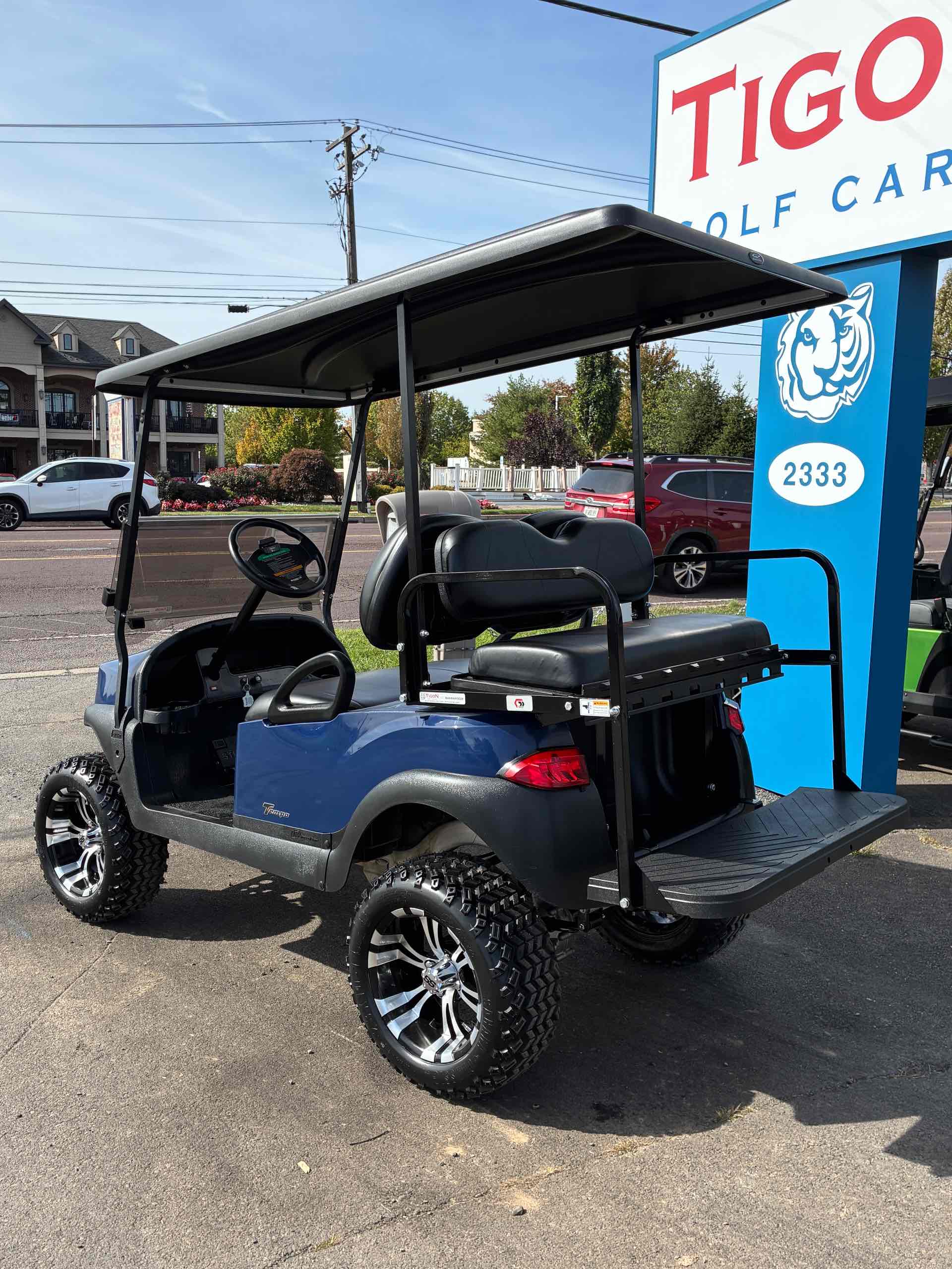 2019 Club Car Tempo Blue image 3
