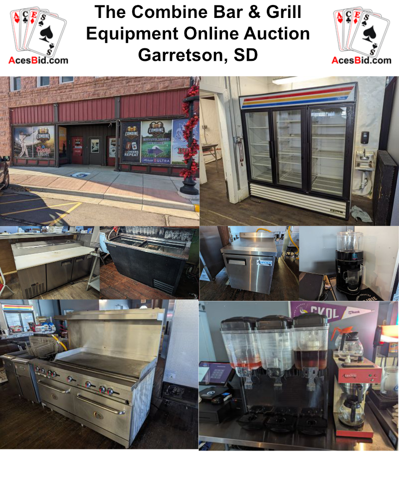 The Combine Bar & Grill Restaurant Equipment Online Auction