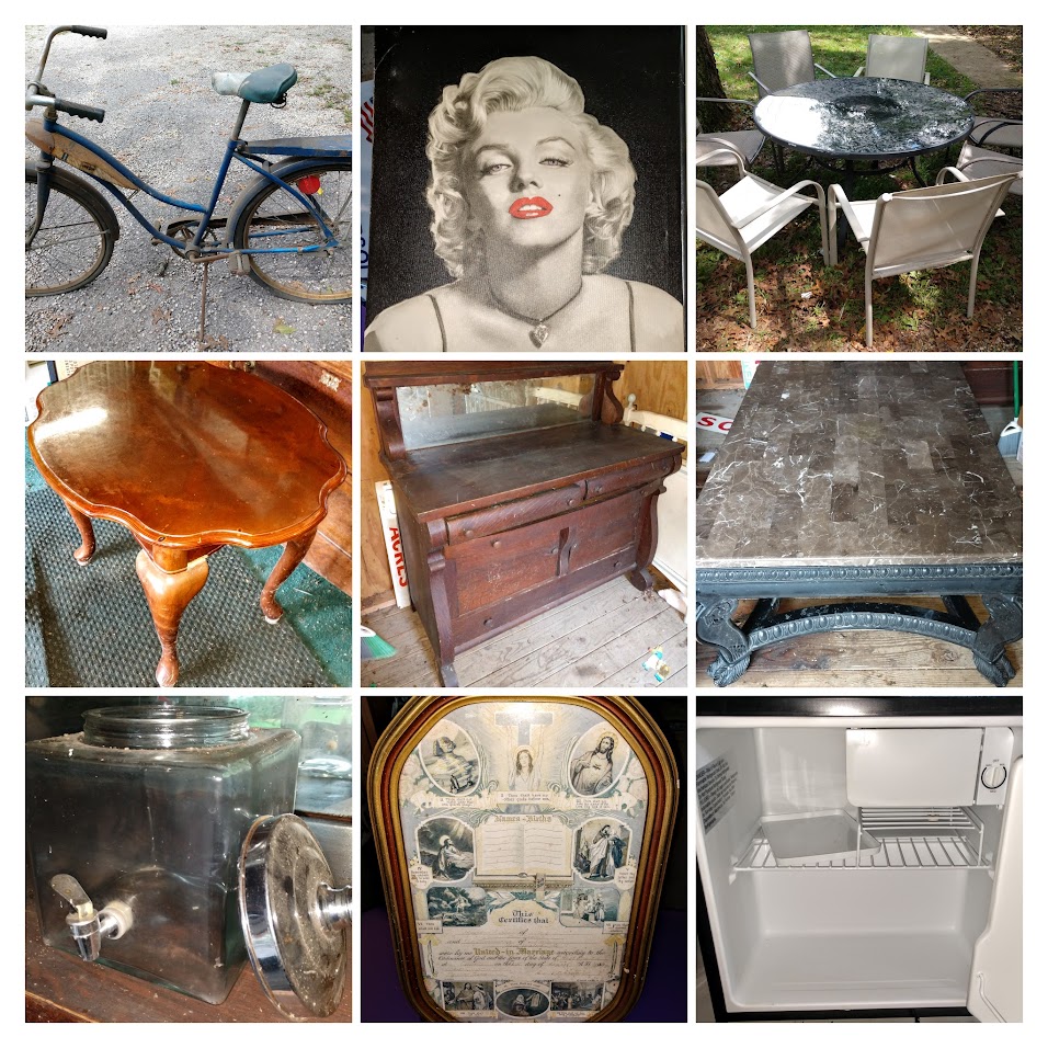Online Auction Begins Ending Friday, September 9th at 830pm. Pickup