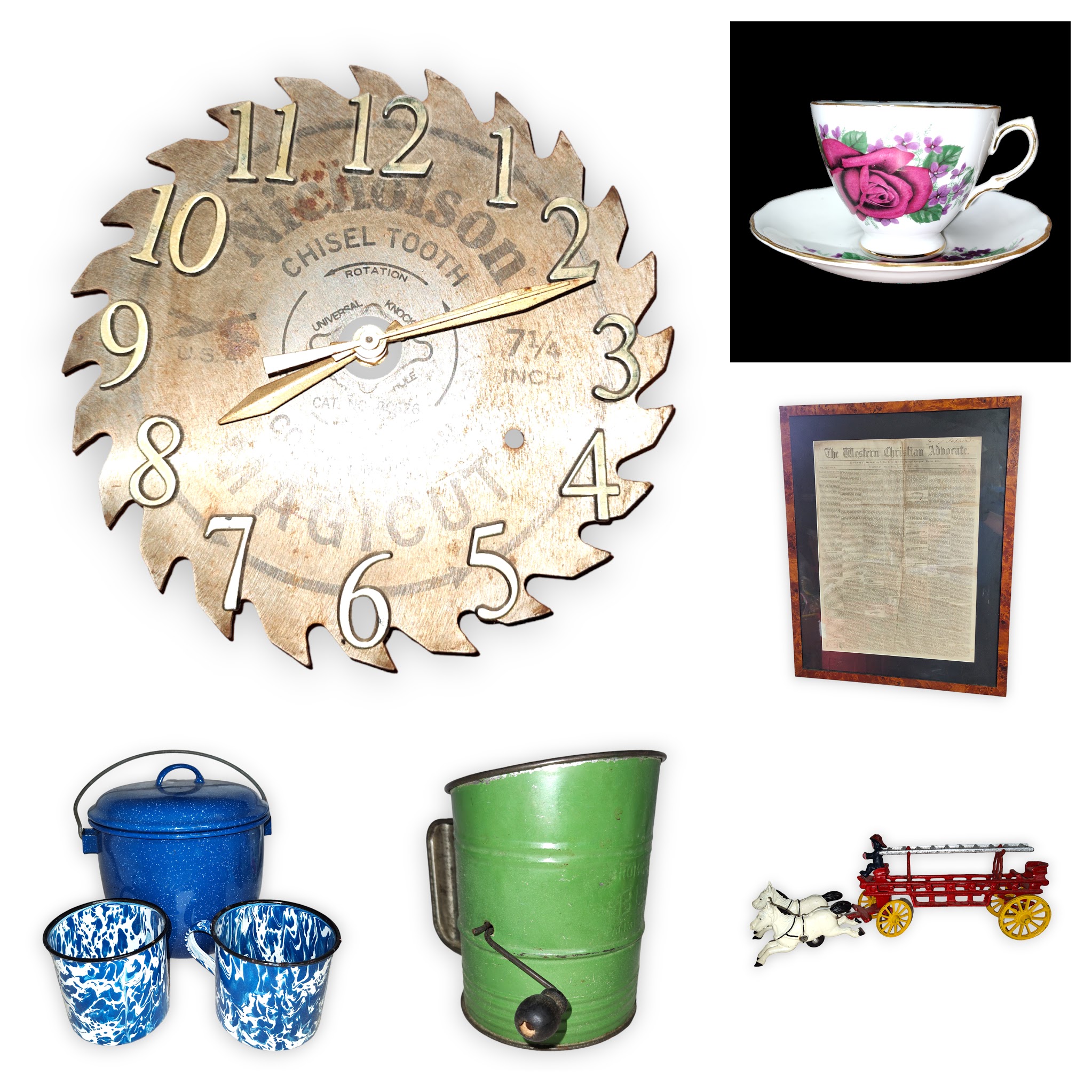 Online Auction Begins Ending Wednesday, April 12th at 800pm. Pickup