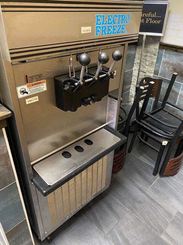 Electro Freeze Ice Cream machine Capital City Restaurant Supply
