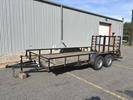 2010 Horse Creek Sport Warrior 16'4" Tandem Axle Utility Trailer