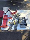 Lot of Various fire equipment mounting brackets