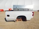 8' Truck Bed w/ Tailgate and Tool Boxes From 2022 Chevrolet Silverado Pickup Truck