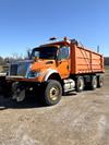 2004 International 7600 Tri-Axle Patrol/Dump Truck w/ Plow, Wing, Pre-wet System and Spreader
