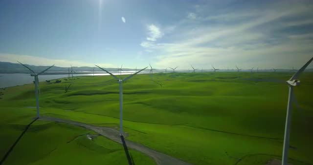 Wind Energy Farms in California