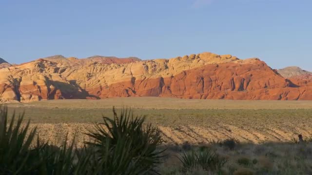 Red Rock Canyon Las Vegas Nevada, Panorama view.