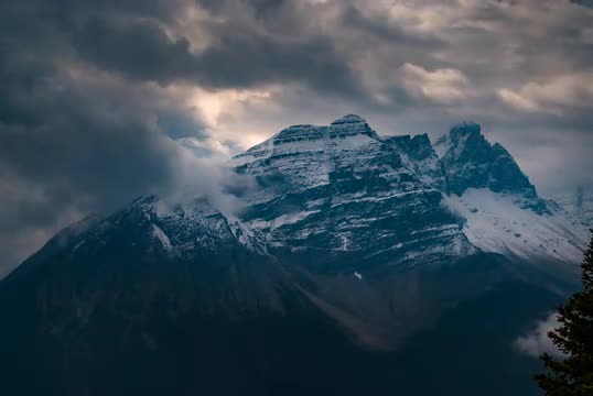Canadian Rockies Overlook Timelapse 4