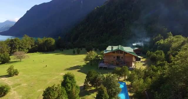 Aerial Drone 4K - Lodge