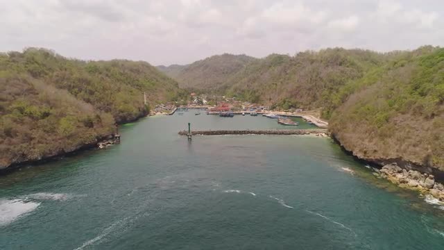 entrance sea harbor