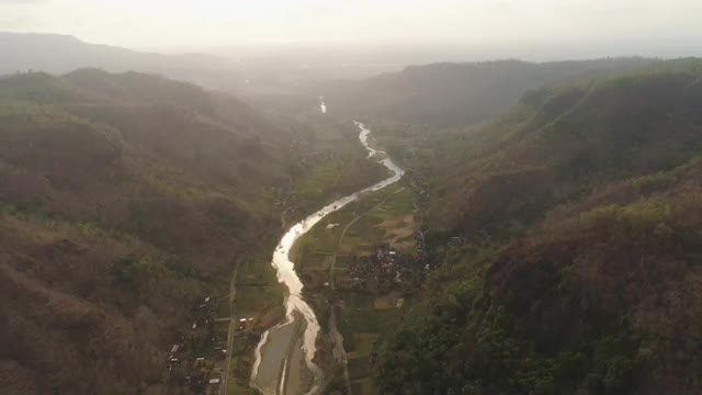 river in mountain canyon