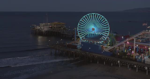 Santa Monica at DAWN Colored