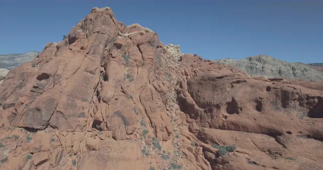 Aerial view of Red Rock Canyon in Las Vegas, Nevada