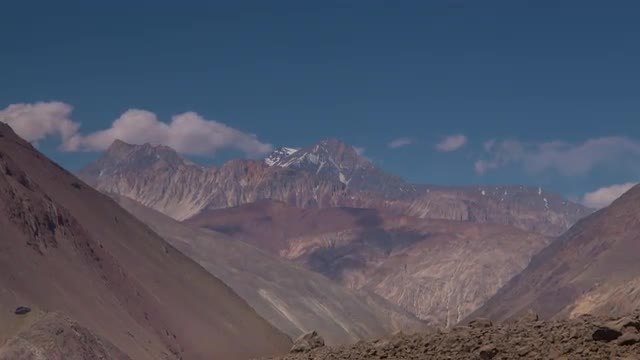Andes clouds, Cajon del maipo