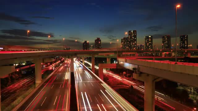 Timelapse footage of Tokyo, Japan