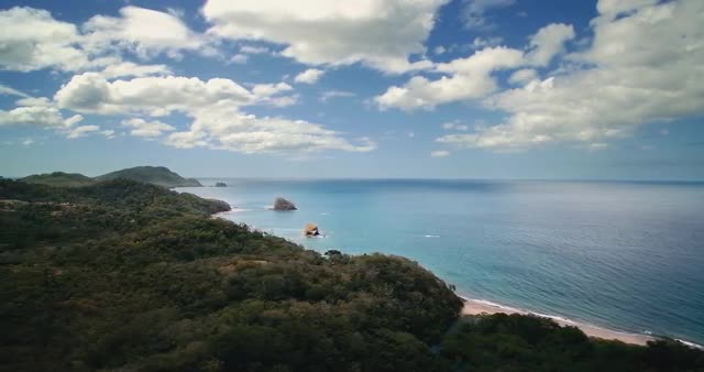 Aerial, Playa Nombre De Jesus, Costa Rica