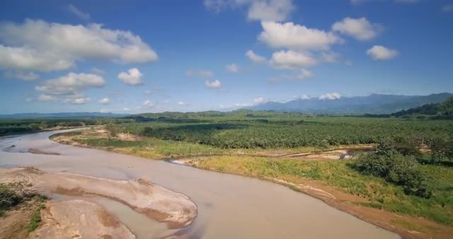 Aerial, Rio Savegre, Costa Rica