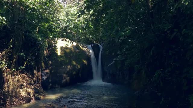 Waterfall, Cascada El Pavon, Costa Rica
