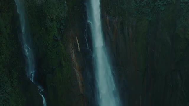 Huge Waterfall, Catarata Del Toro, Costa Rica