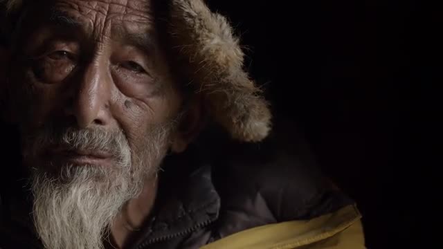 Close Up of an Older Man