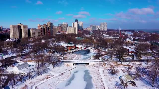 Chicago - Lincoln Park in winter