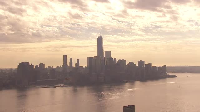New York City Aerial Skyline