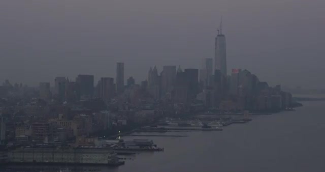 New York City Aerial Skyline
