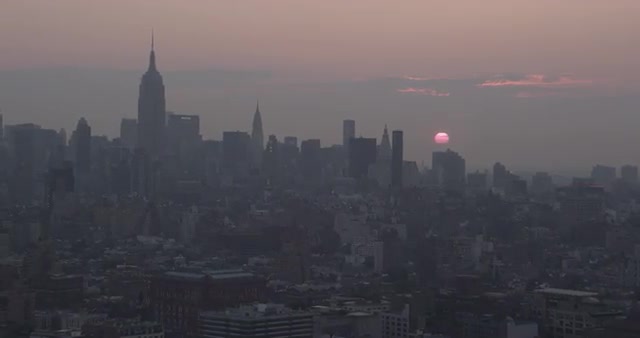 New York City Aerial Skyline