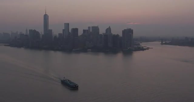 New York City Aerial Skyline