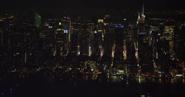 New York City Aerial Skyline